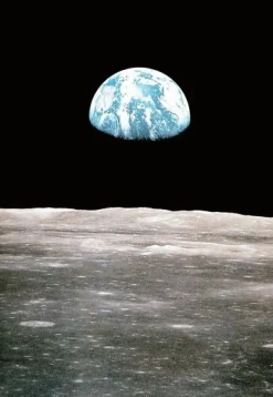 La terre vue de la Lune (toiles encadrées)