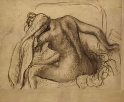 La toilette après le bain (affiches d'art encadrées)