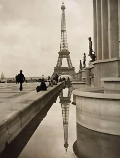 Sale La Tour Eiffel depuis le Palais de Chaillot (affiches d'art) Affiches D'Art|Affiches D'Art Encadrées