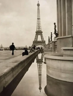 La Tour Eiffel depuis le Palais de Chaillot (toiles sans cadre)
