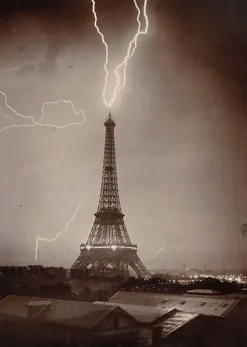 Online La Tour Eiffel foudroyée I/II (affiches d'art) Affiches D'Art|Affiches D'Art Encadrées