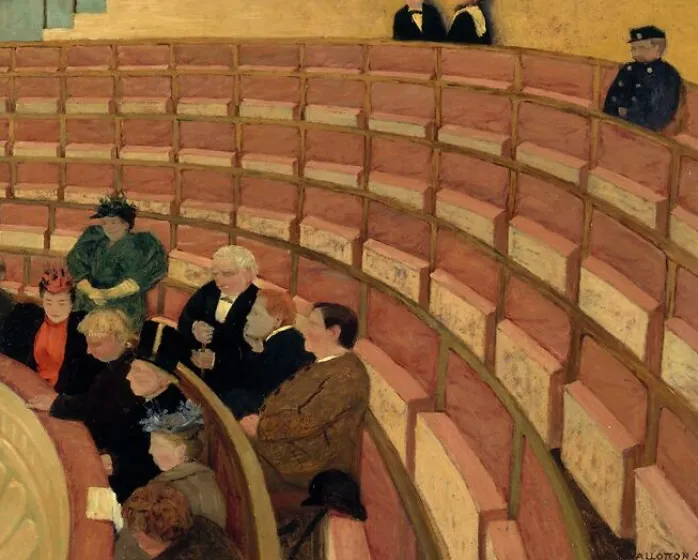 La troisième galerie au théâtre du Châtelet (panneaux aluminium)