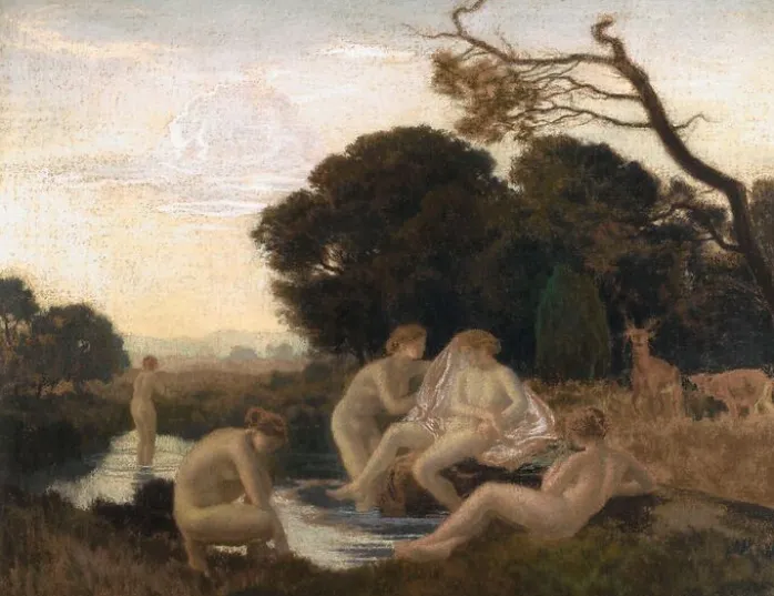 Le bain de Diane (affiches d'art)