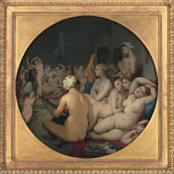Le Bain turc (toiles encadrées)