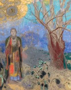 Le Bouddha (détail) (affiches d'art encadrées)