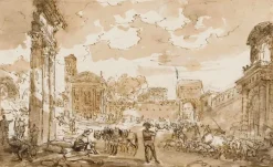 Le Campo Vaccino (toiles encadrées)