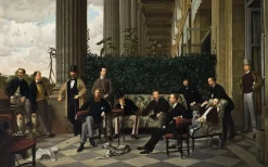 Le Cercle de la Rue Royale (panneaux aluminium)