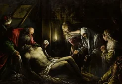 Le Christ descendu de la Croix (toiles sur châssis)