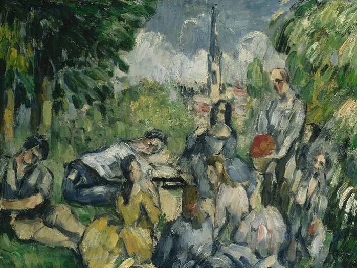 Le déjeuner sur l'herbe (panneaux acryliques)