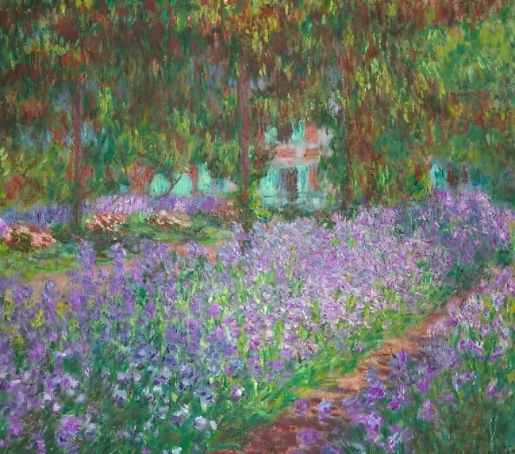 Clearance Le jardin de l'artiste à Giverny (toiles sans cadre) Toiles Sans Cadre|Toiles Encadrées