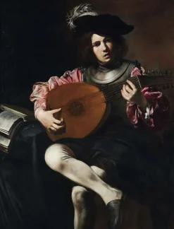 Le Joueur de luth (affiches d'art)