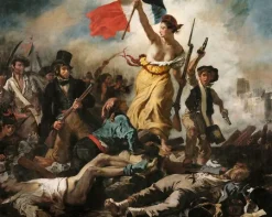 Le 28 juillet 1830 : la Liberté guidant le peuple (panneaux aluminium)