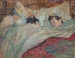 Le lit (panneaux aluminium)