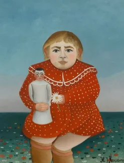 Hot L'enfant à la poupée (affiches d'art) Affiches D'Art|Affiches D'Art Encadrées