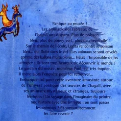 New Le poisson bleu de monsieur Chagall a disparu ! Livres Jeunesse