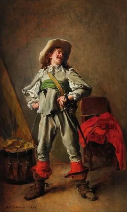 Le Rieur (panneaux aluminium)