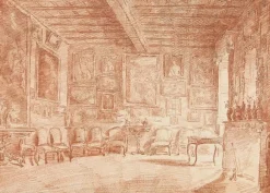 Le salon du bailli de Breteuil (toiles sans cadre)