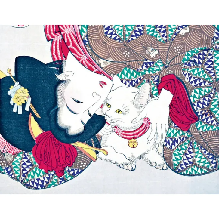 Sale Les chats par les grands maîtres de l'estampe japonaise Nouvelle édition Livres D'Art