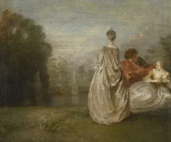 Les deux Cousines (toiles sur châssis)