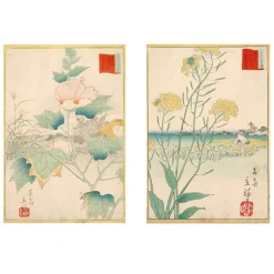 Les fleurs par les grands maîtres de l'estampe japonaise Livres D'Art