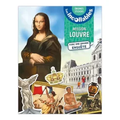 Les incollables - Mission Louvre - Énigmes stickers