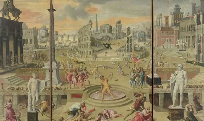 Les Massacres du Triumvirat (panneaux aluminium)
