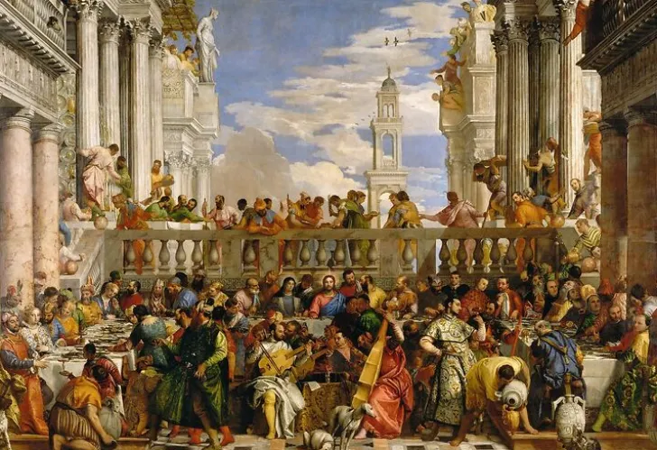 Sale Les Noces de Cana (affiches d'art encadrées) Affiches D'Art Encadrées|Toiles Sans Cadre
