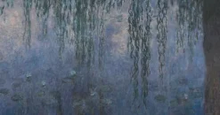 Les Nymphéas : Le Matin aux Saules (toiles encadrées)