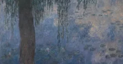 Discount Les Nymphéas : Le Matin aux Saules (toiles encadrées) Toiles Encadrées|Affiches D'Art Encadrées