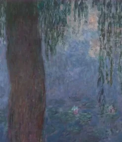 Les Nymphéas : Le Matin aux Saules (panneaux aluminium)