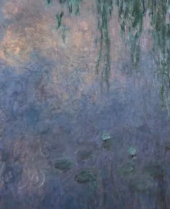 Les Nymphéas : Le Matin aux Saules (panneaux aluminium)