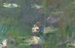 Les Nymphéas : Matin (panneaux aluminium)