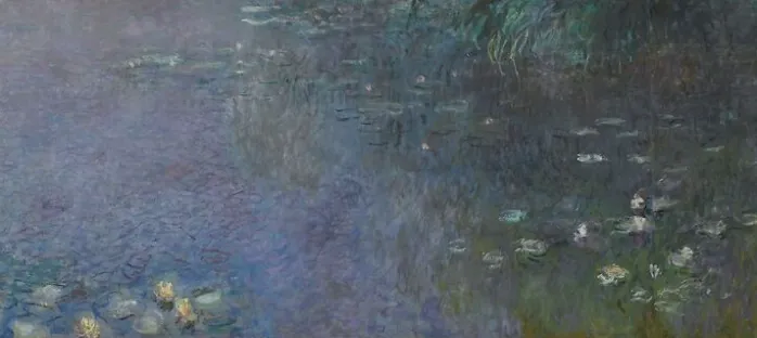 Les Nymphéas : Matin (toiles encadrées)