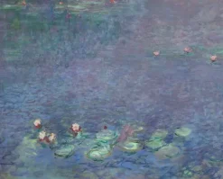 New Les Nymphéas : Matin (toiles encadrées) Toiles Encadrées|Toiles Sur Châssis