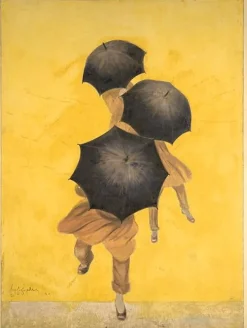 Discount Les Parapluies Revel (affiches d'art) Affiches D'Art|Toiles Sur Châssis