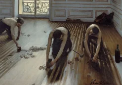 Sale Les raboteurs de parquet (toiles sans cadre) Toiles Sans Cadre|Toiles Encadrées
