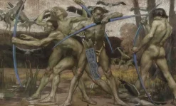 Les Tireurs à l'arc (panneaux aluminium)