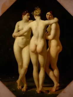 Les Trois Grâces (toiles encadrées)