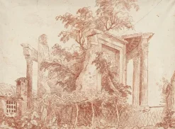 Le temple de la sibylle (toiles encadrées)