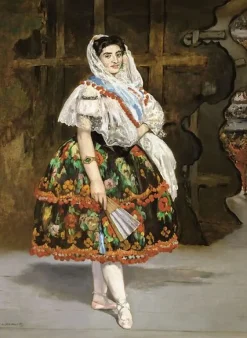 Lola de Valence (détail) (toiles encadrées)