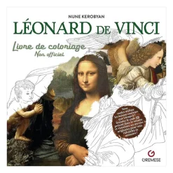 Léonard de Vinci - Livre de coloriage Non officiel