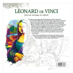 Léonard de Vinci - Livre de coloriage Non officiel