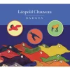 Lot de 3 badges Léopold Chauveau - Paysages monstrueux