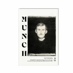 Lot de 10 cartes postales Edvard Munch. Un poème de vie, d'amour et de mort - 14 x 22 cm Cartes Et Marques Pages