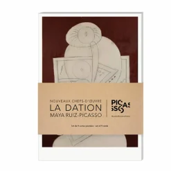 Lot de 9 cartes postales 14 x 20 cm - Nouveaux chefs d'œuvre. La dation Maya Ruiz-Picasso