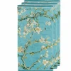 Lot de 3 Serviettes de toilette 55x100 cm - Vincent van Gogh - Amandier en fleurs - Beddinghouse x Van Gogh Museum Amsterdam®