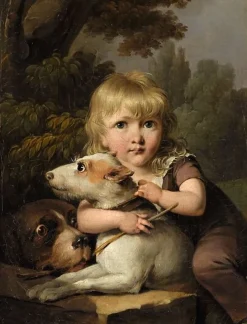 Louis Arnault, enfant (toiles sur châssis)