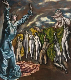 L'Ouverture du cinquième sceau, dit aussi La Vision de saint Jean (panneaux aluminium)