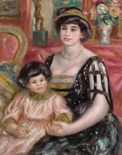 Madame Josse Bernheim-Jeune et son fils Henry (panneaux acryliques)