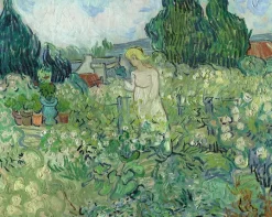 Mademoiselle Gachet dans son jardin à Auvers-sur-Oise (affiches d'art)